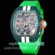 Swiss Clone Richard Mille RM029 Green Carbon Fiber Le Mans Rubber Strap Limited Watch (2)_th.jpg
